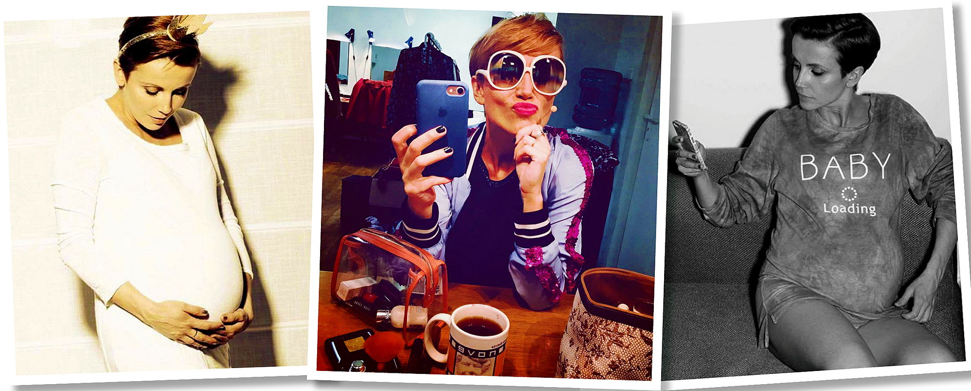 Katarzyna Zielińska w ciąży, ciąża gwiazd