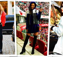 Gigi Bella Hadid, Anna Lewandowska w kreacjach polskiej marki MISBHV