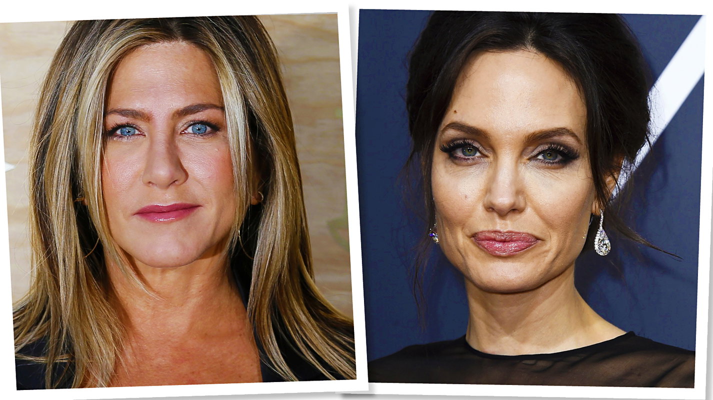 Złote Globy 2018: Jennifer Aniston i Angelina Jolie
