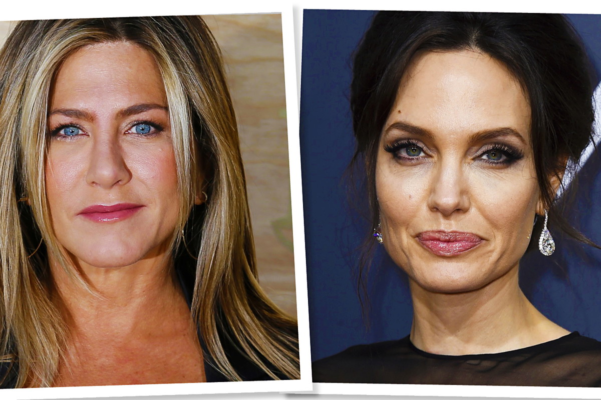 Złote Globy 2018: Jennifer Aniston i Angelina Jolie