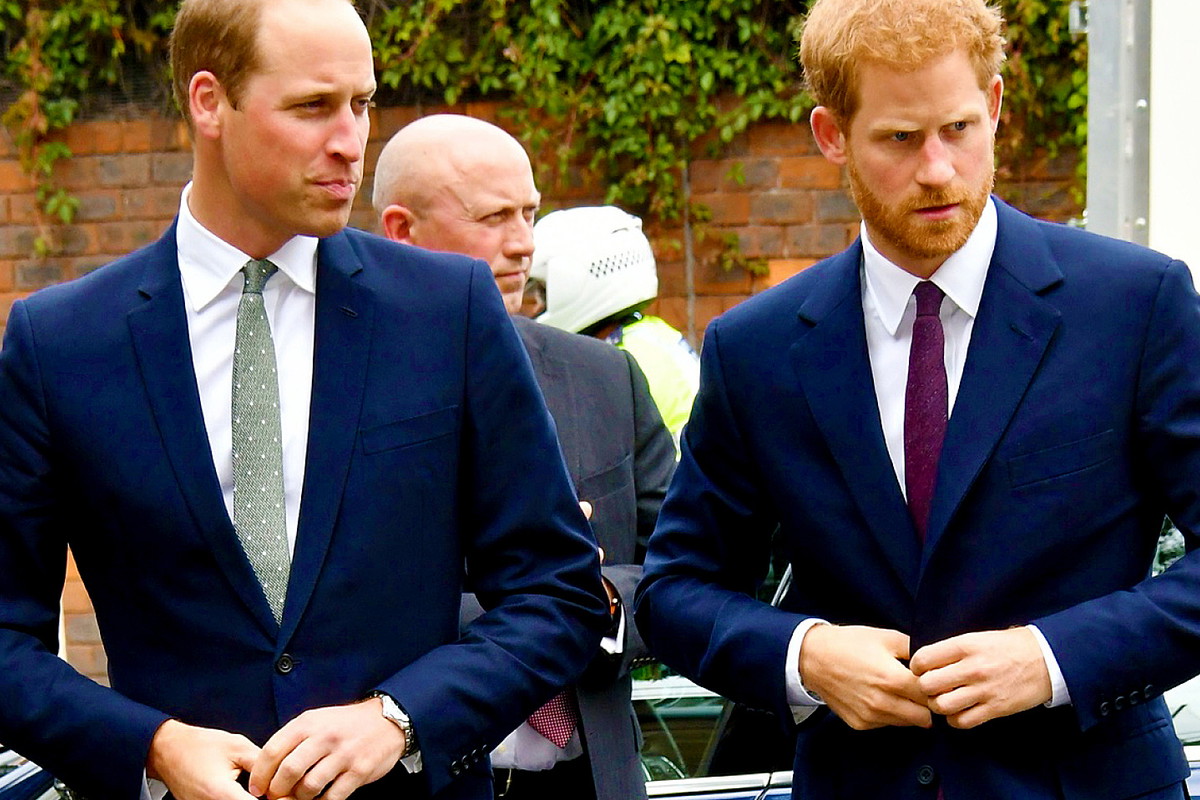 Książę William drużbą księcia Harry'ego