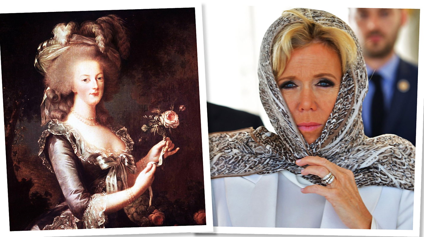 Brigitte Macron jak Maria Antonica. Francuzi ostro o żonie Emmanuela Macrona
