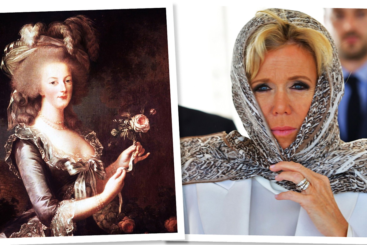 Brigitte Macron jak Maria Antonica. Francuzi ostro o żonie Emmanuela Macrona