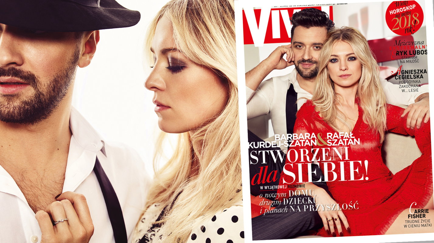 Rafał Szatan, Barbara Kurdej-Sztan, VIVA! styczeń 2018, main topic