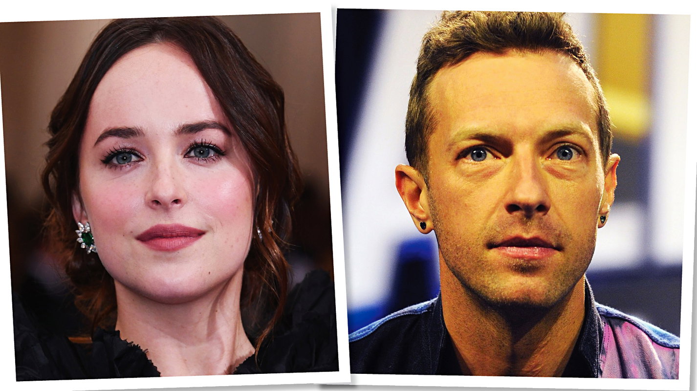 Dakota Johnson i Chris Martin razem