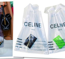 Plastikowa torba na zakupy domu mody Céline za trzy tysiące złotych