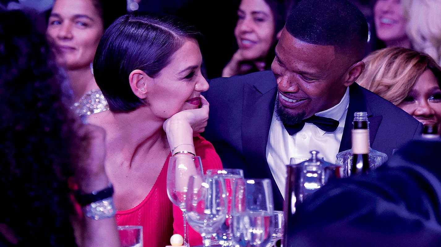 Katie Holmes i Jamie Foxx na Grammy 2018