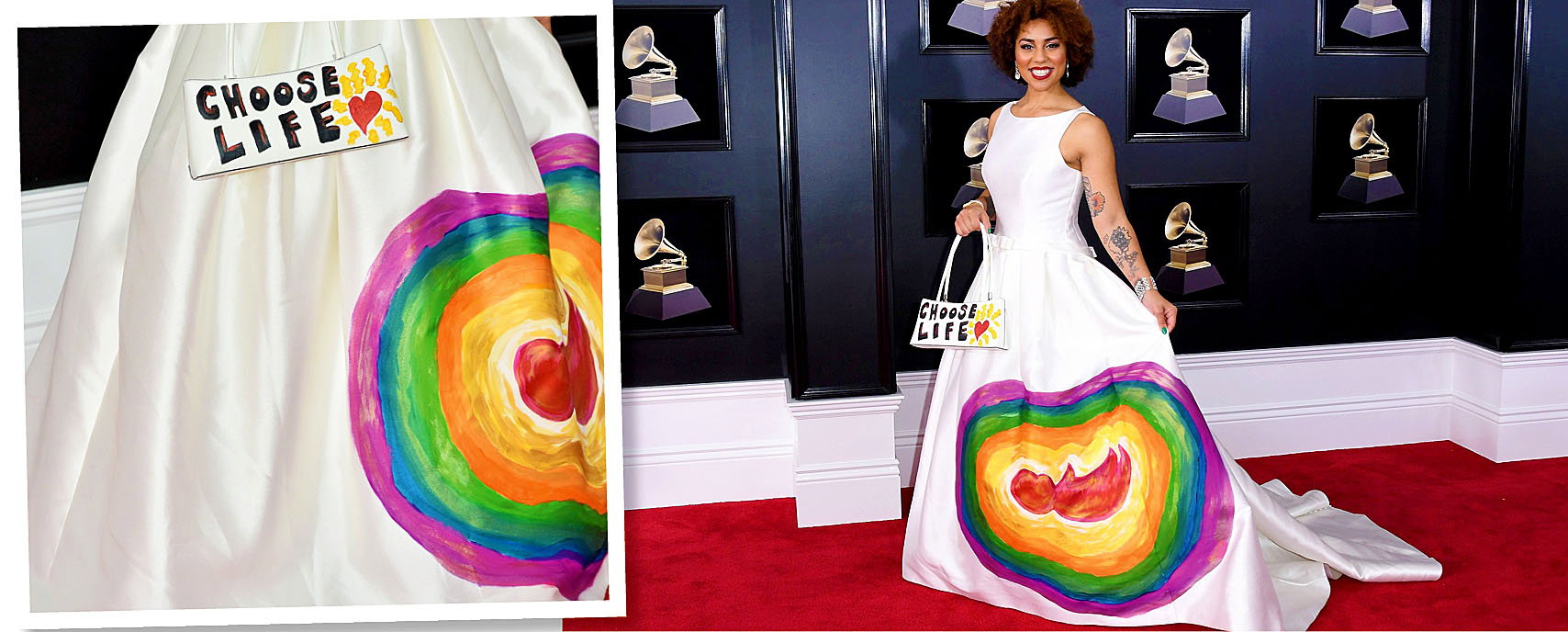 Joy Villa przeciwko aborcji, Grammy 2018