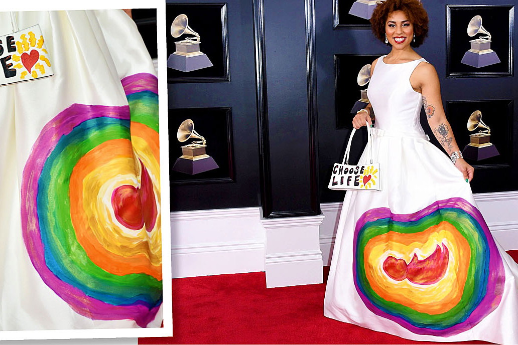 Joy Villa przeciwko aborcji, Grammy 2018