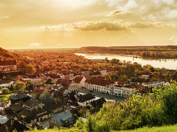 Panorama of Kazimierz Dolny