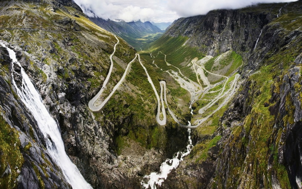 Panorama of Trollstigen