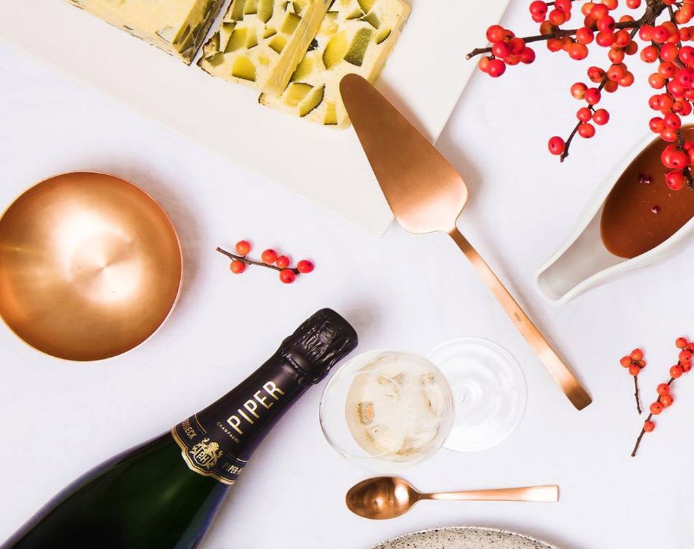 jedzenie, Piper Heidsieck szampan