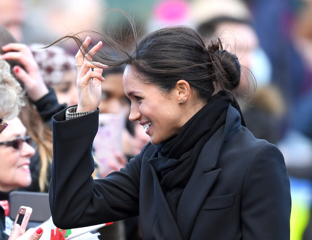 Prince Harry And Meghan Markle Visit Cardiff Castle