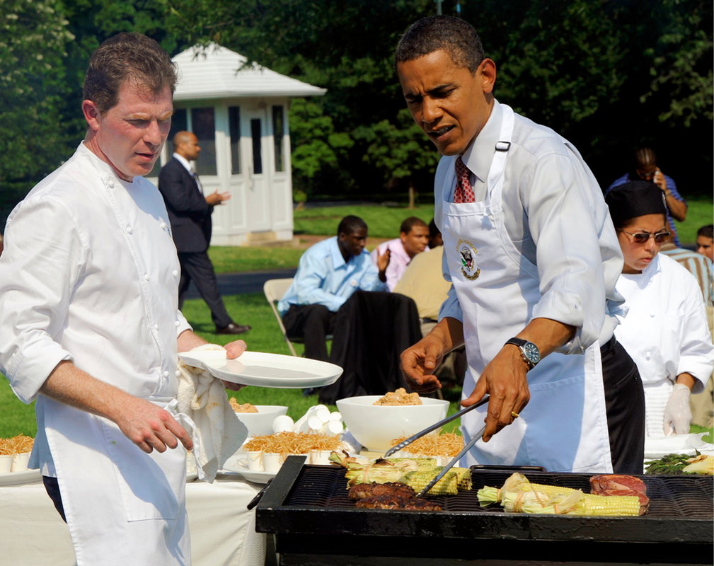 Barack Obama na grillu