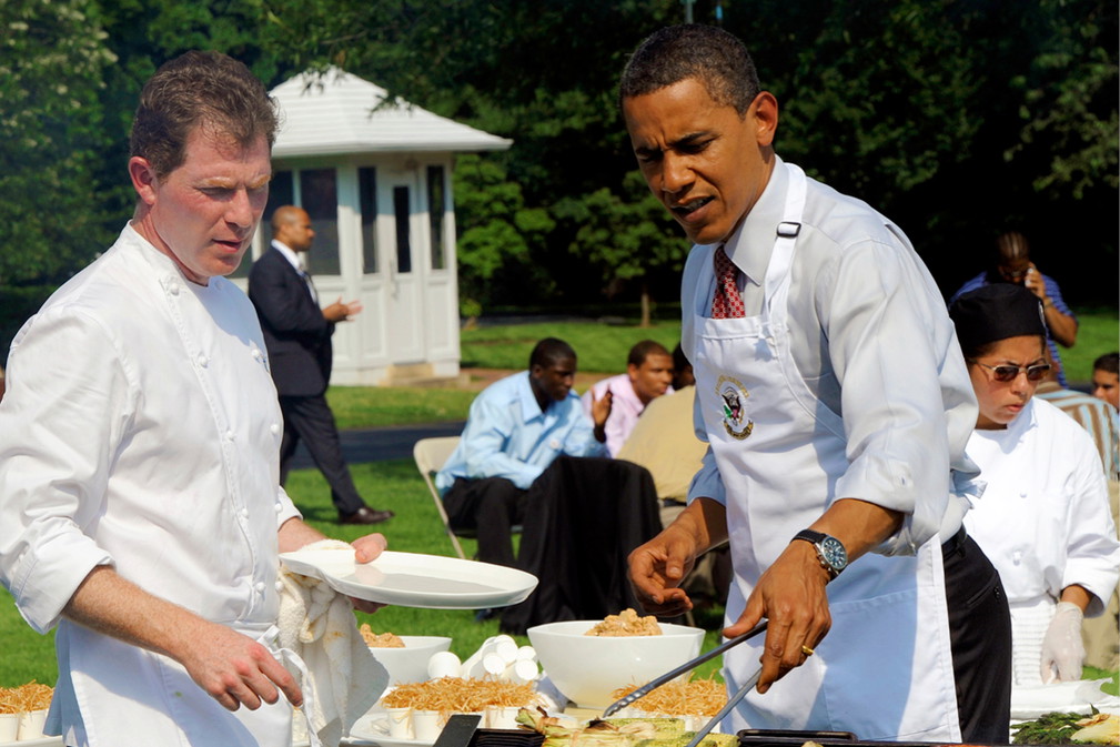 Barack Obama na grillu