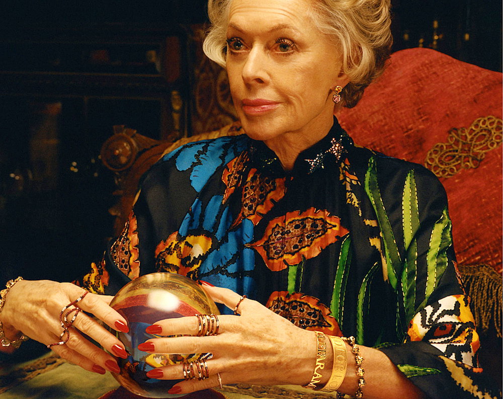 Tippi Hedren w reklamie  Gucci