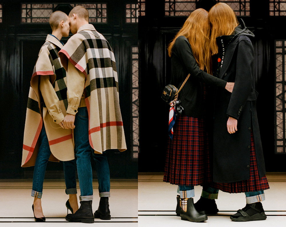 pierwsze projekty Riccardo Tisci dla Burberry