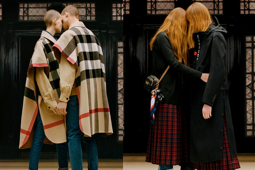 pierwsze projekty Riccardo Tisci dla Burberry