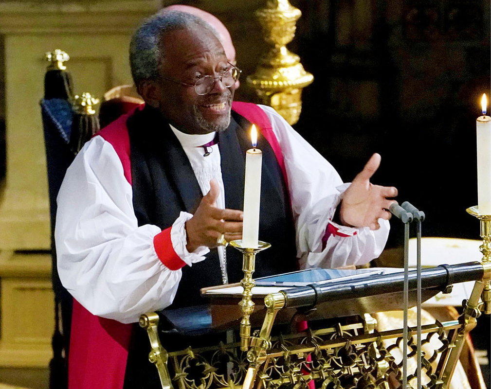 Biskup Michael Curry, ksiądz na ślubie księcia Harry'ego i Meghan Markle