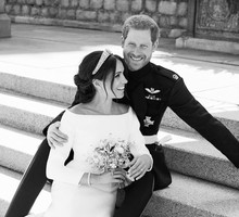 Książę Harry i księżna Meghan, oficjalne portrety ślubne Harry'ego i Meghan