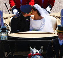 Tego nie pokazały kamery na ślubie Harry'ego i Meghan