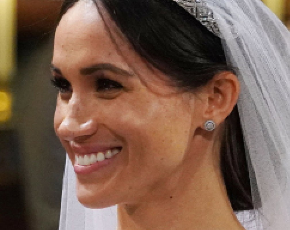 Meghan Markle makijaż ślubny