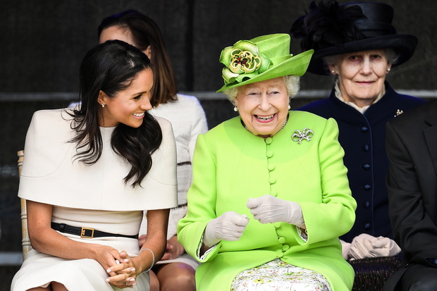 The Duchess Of Sussex Undertakes Her First Official Engagement With Queen Elizabeth II