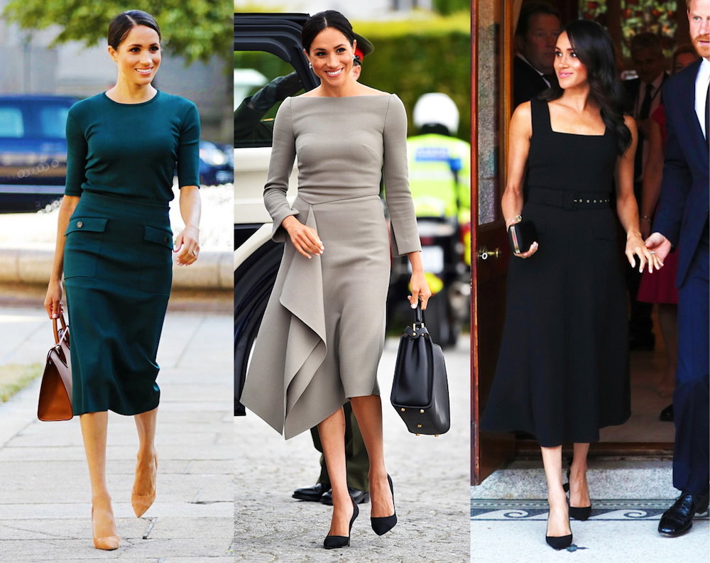 kreacje księżnej Meghan z jej podróży do Irlandii