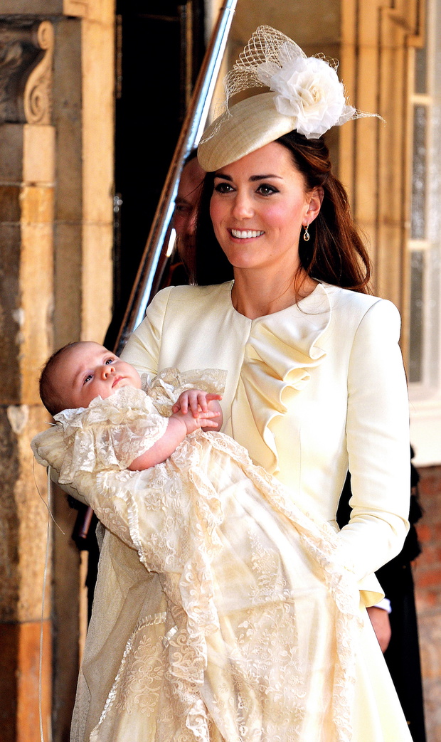 HRH Prince George Of Cambridge Is Christened At St James' Palace