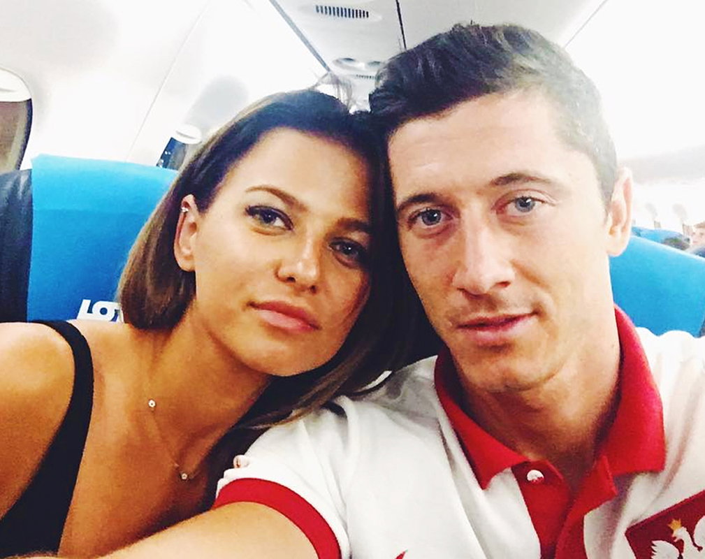 Anna i Robert Lewandowscy
