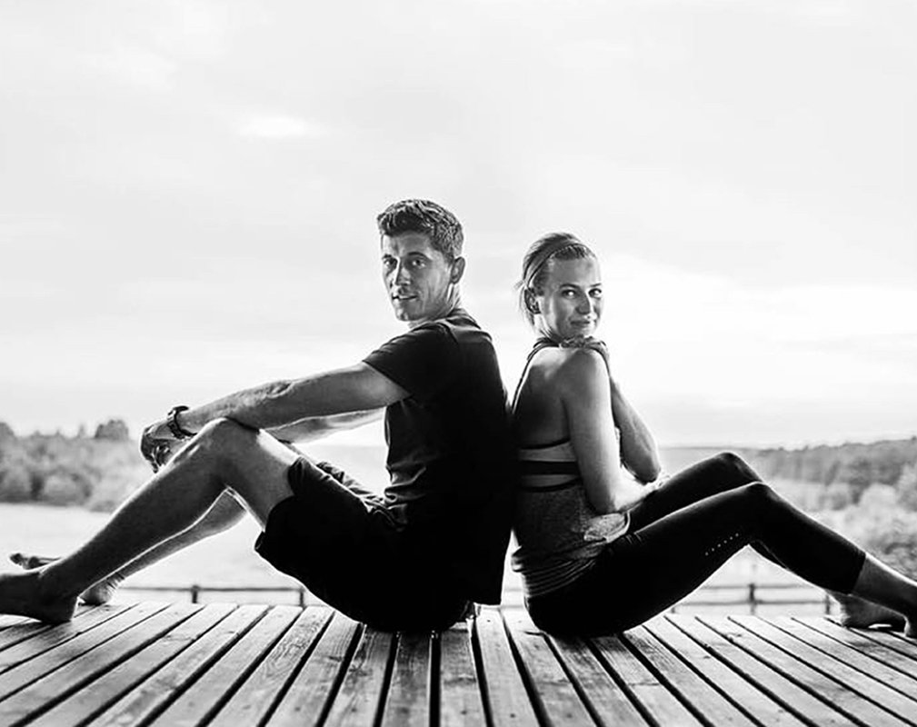 Anna i Robert Lewandowscy