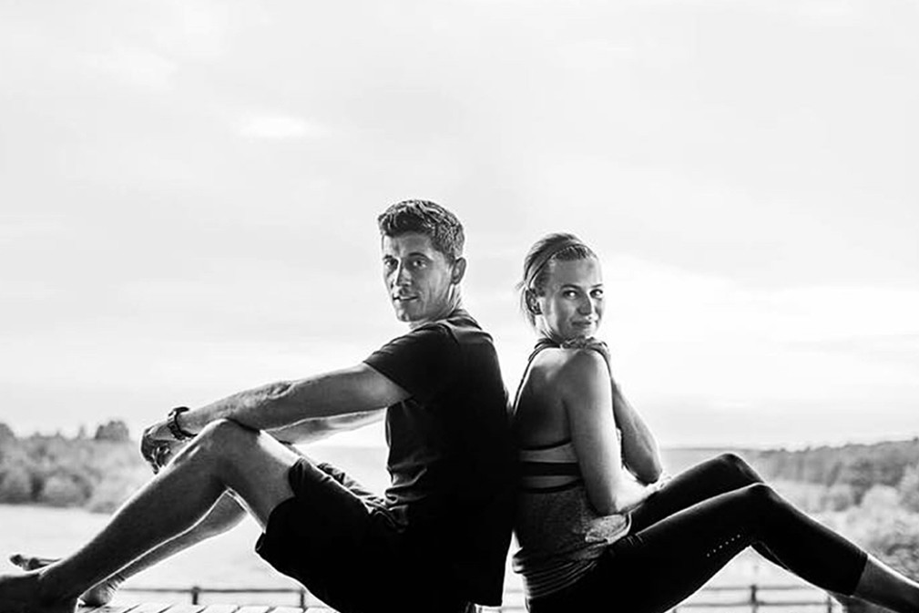 Anna i Robert Lewandowscy