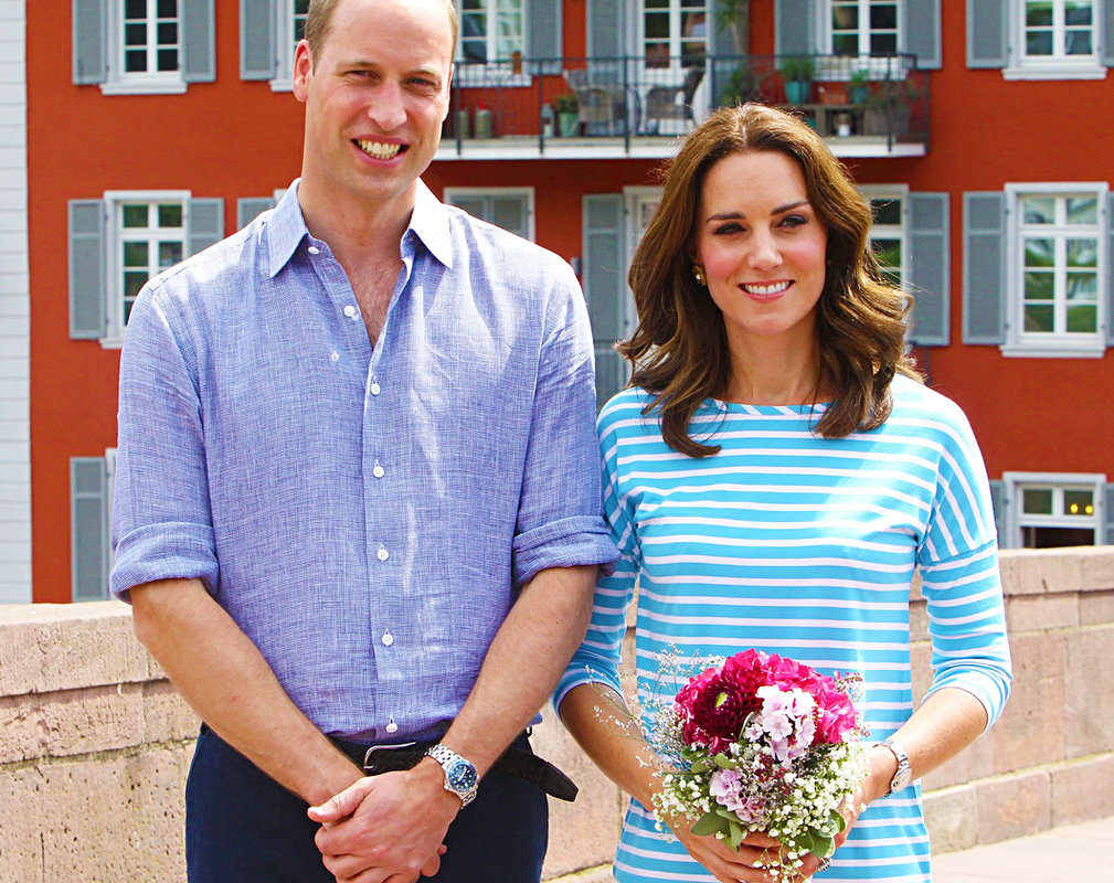 William i Kate na wakacjach