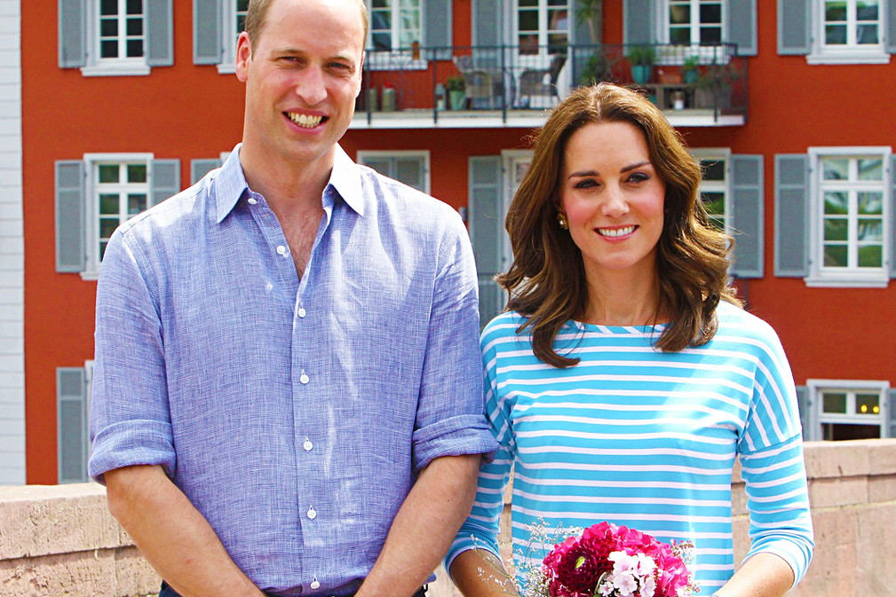 William i Kate na wakacjach