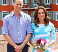 William i Kate na wakacjach