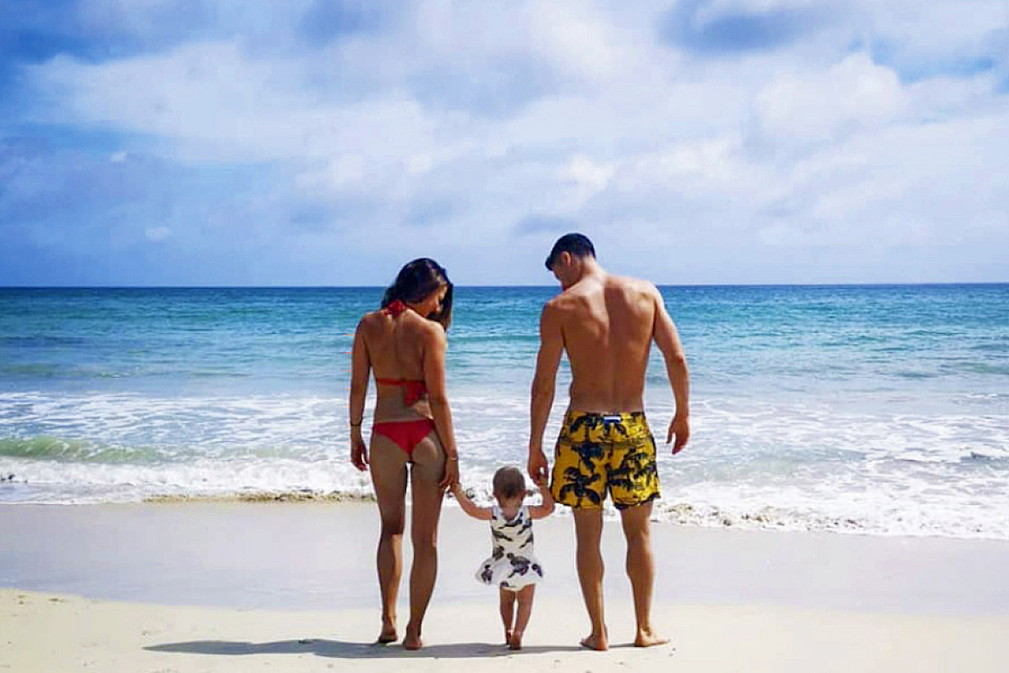Anna Lewandowska, Robert Lewandowski, jamnik