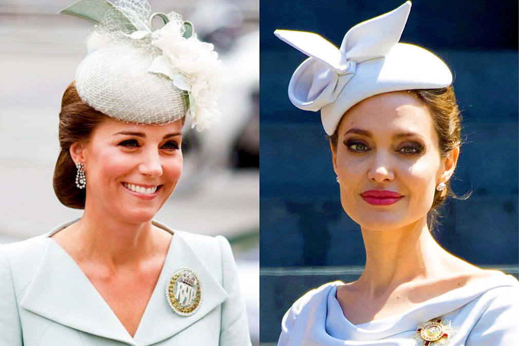 Księżna Kate, Angelina Jolie