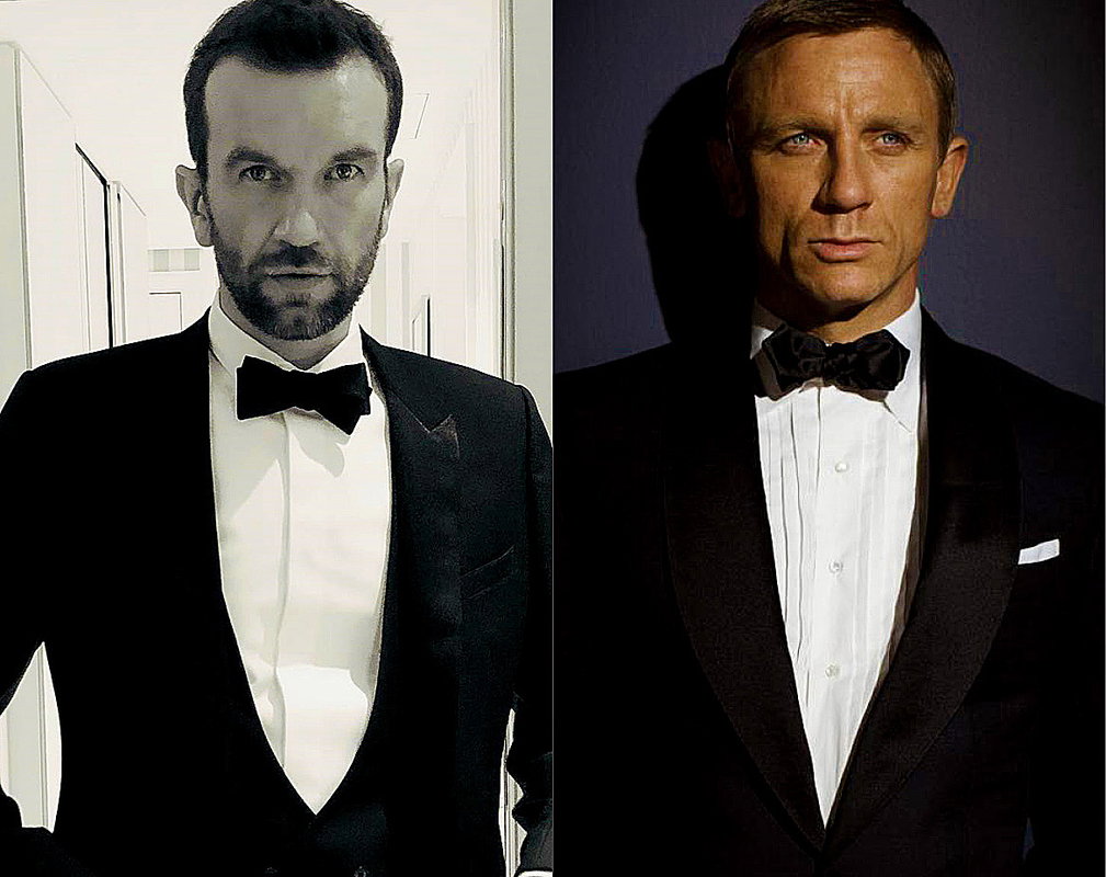 Tomasz Kot, Daniel Craig, James Bond