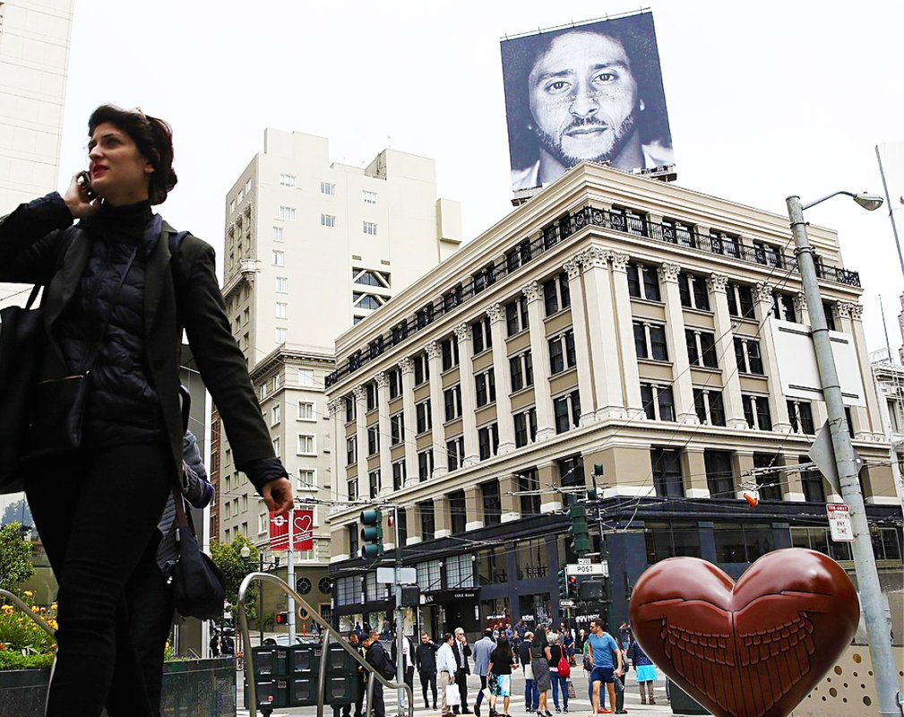 kontrowersyjna kampania Nike, Colin Kaepernick