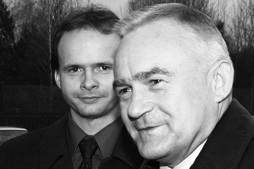Leszek Miller z synem Leszkiem Jr; nie żyje syn Leszka Millera