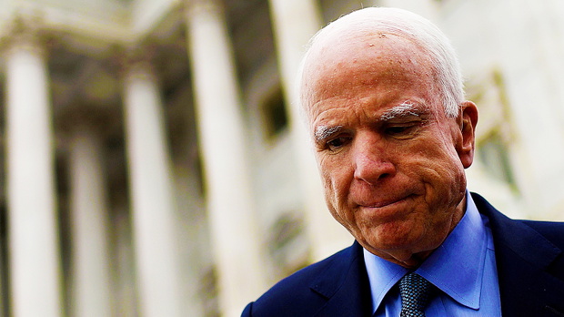 John McCain, main topic