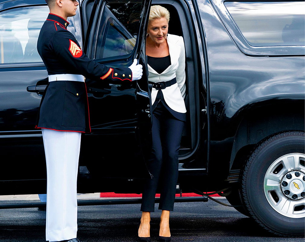 Agata Duda, pierwsza dama, stylizacje pierwszej damy, stylizacje Agaty Dudy