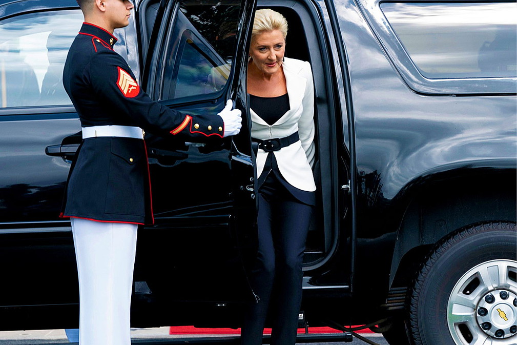 Agata Duda, pierwsza dama, stylizacje pierwszej damy, stylizacje Agaty Dudy