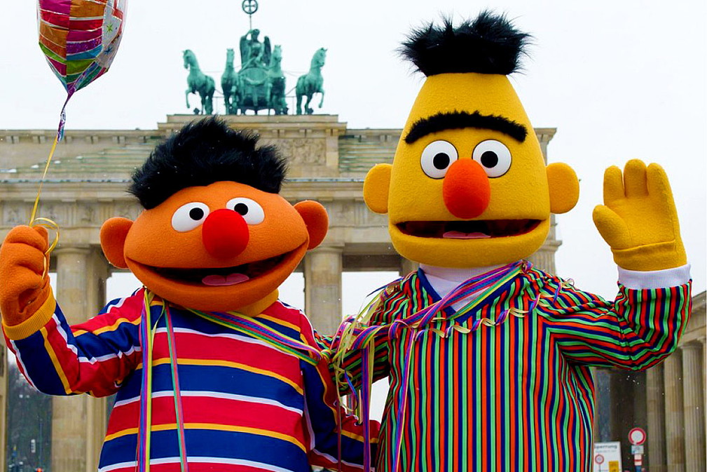 Bert i Ernie z Ulicy Sezamkowej są gejami