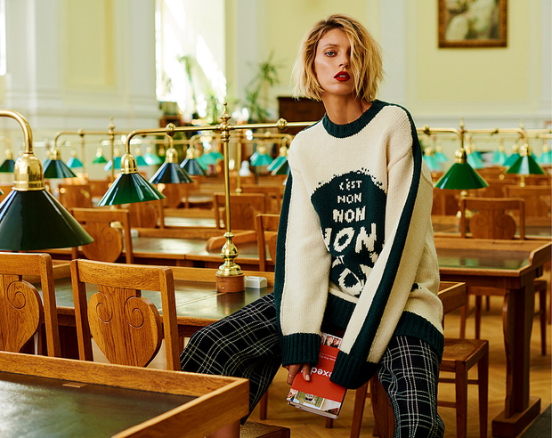Anja Rubik, VIVA! 18/2018, jamnik