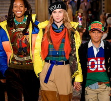 pokaz z okazji 50. urodzin domu mody Ralph Lauren