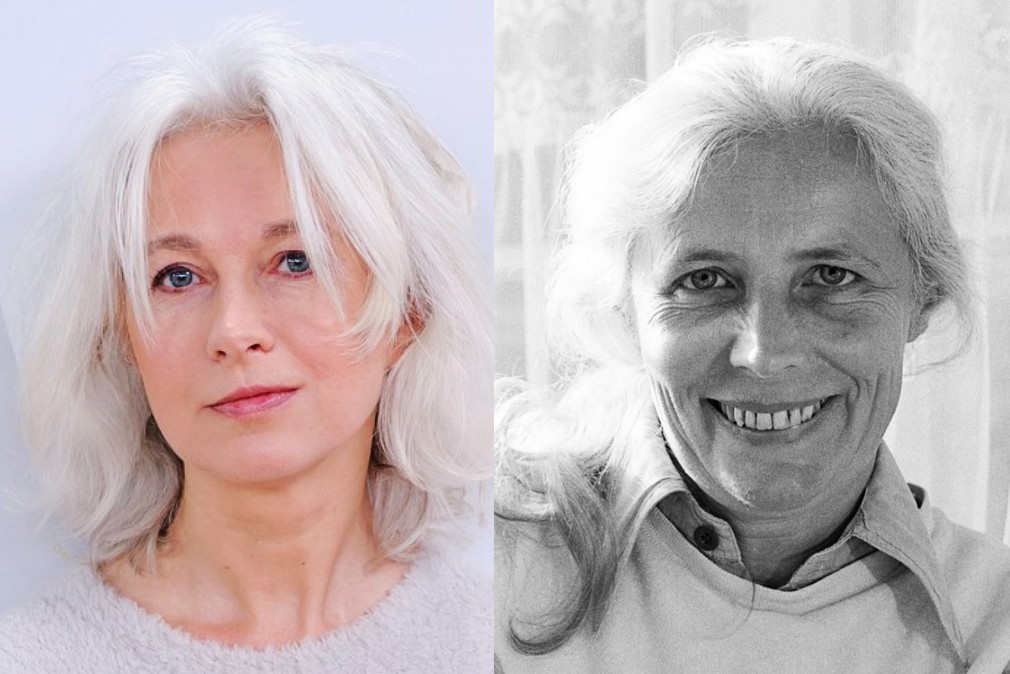Manuela Gretkowska i Agnieszka Osiecka