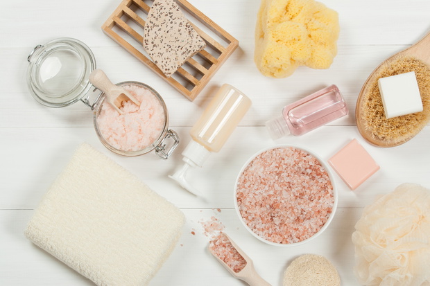 Handmade Sugar Peach Scrub With Argan Oil. Handmade Soap. Himala