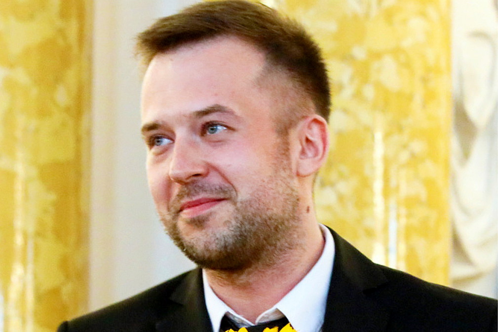 Przemysław Staroń, gala Nauczyciel Roku