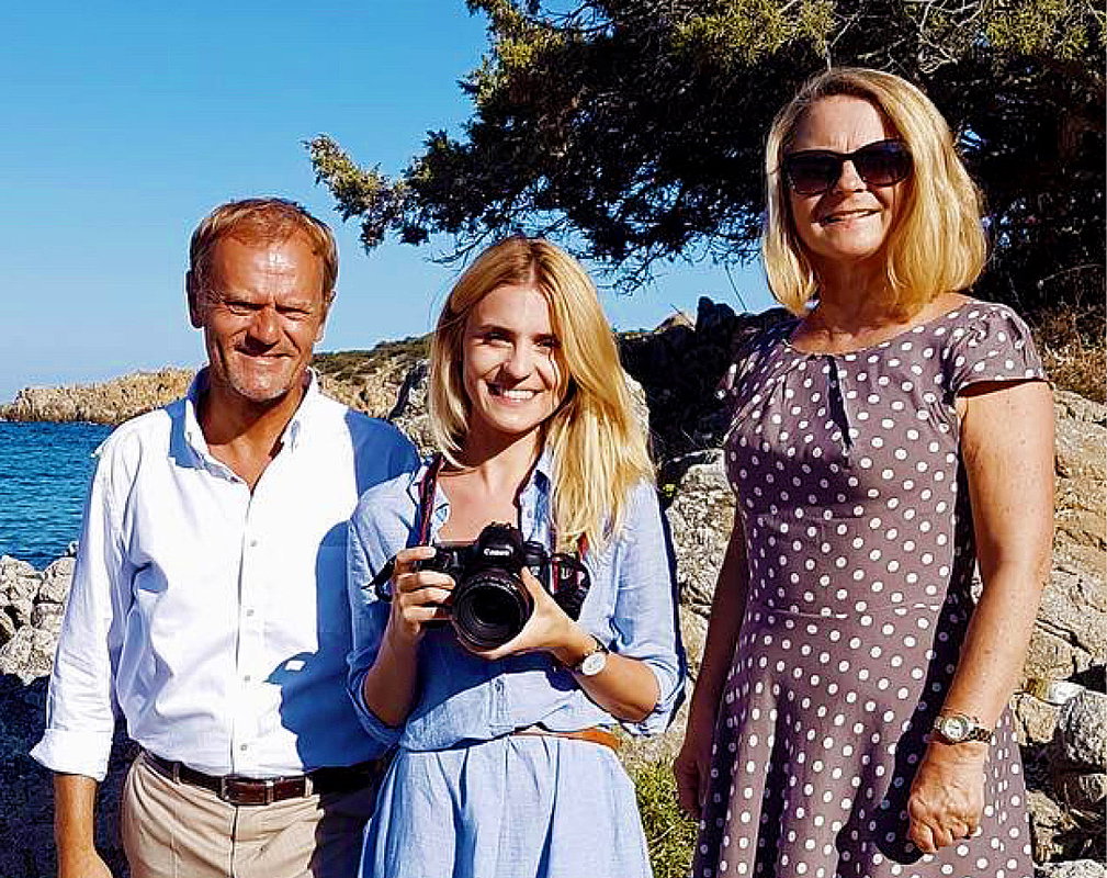 Donald Tusk, Katarzyna Tusk, Małgorzata Tusk, Kasia Tusk
